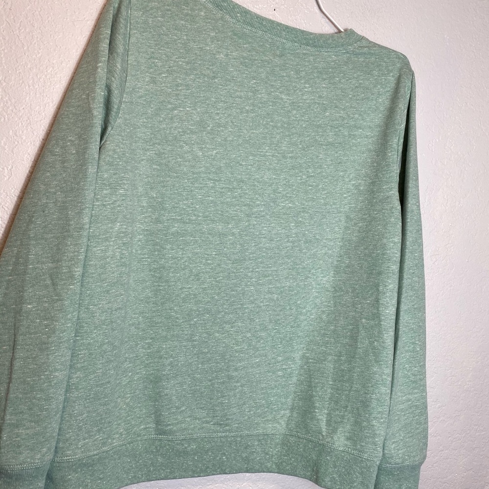 J.crew womens sweater mint green sz M - Picture 4 of 6